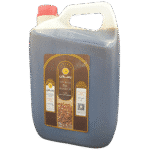 ⁦رسلان زيت بذر الكتان بلدي بكر 5 لتر⁩ - الصورة ⁦2⁩